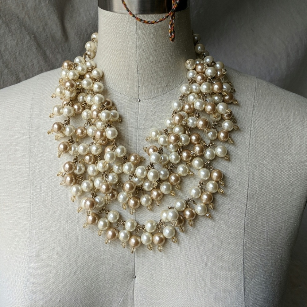 Stella Dot Pearl Necklace